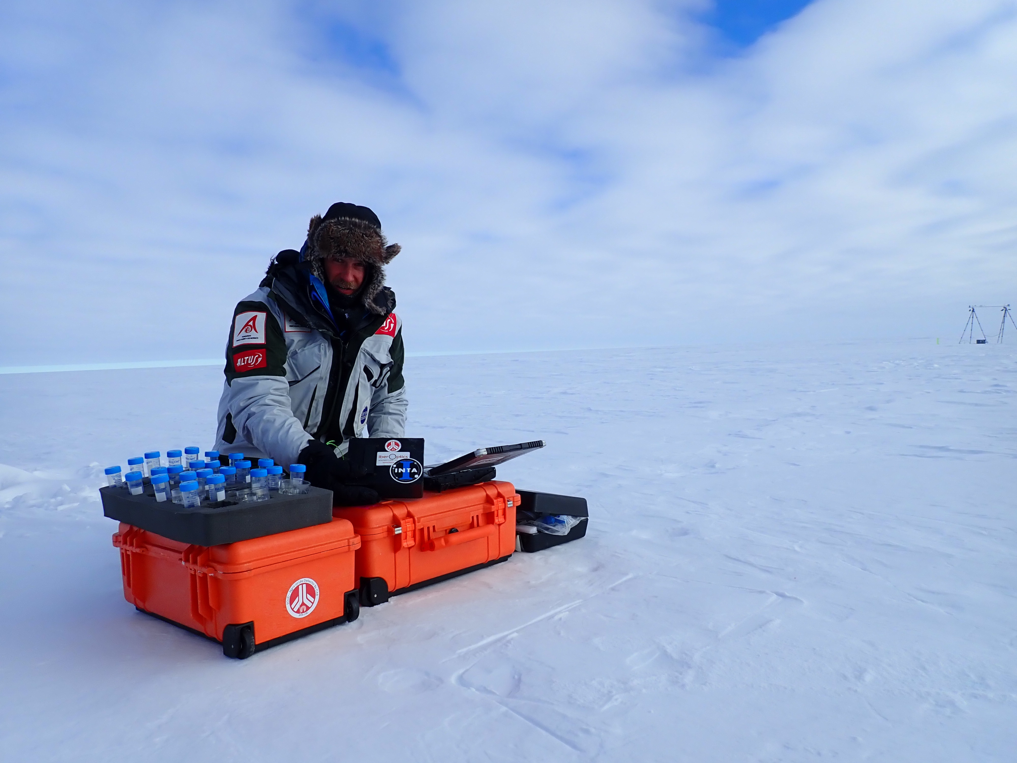 Camara de SOLID en la Antartida